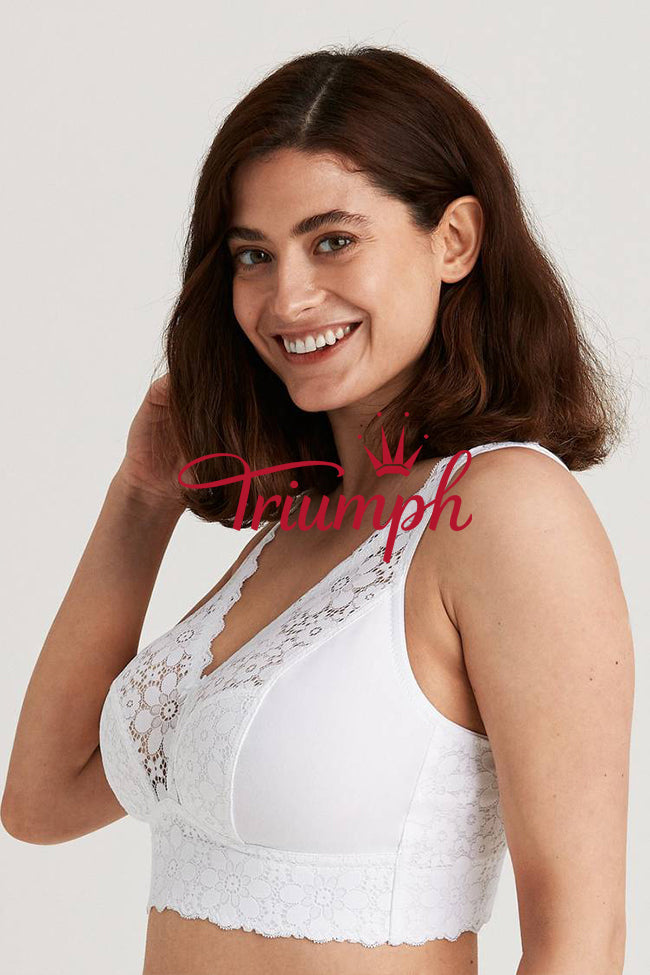 Triumph - 3 db (75A-110F) 💝Kényelmes, merevítő nélküli melltartó