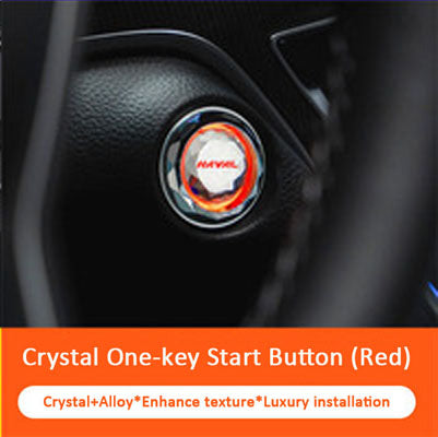 Promoție excelentă🔥Reducere de 49%🔥Buton de protecție cu cristal cu o singură cheie pentru pornire