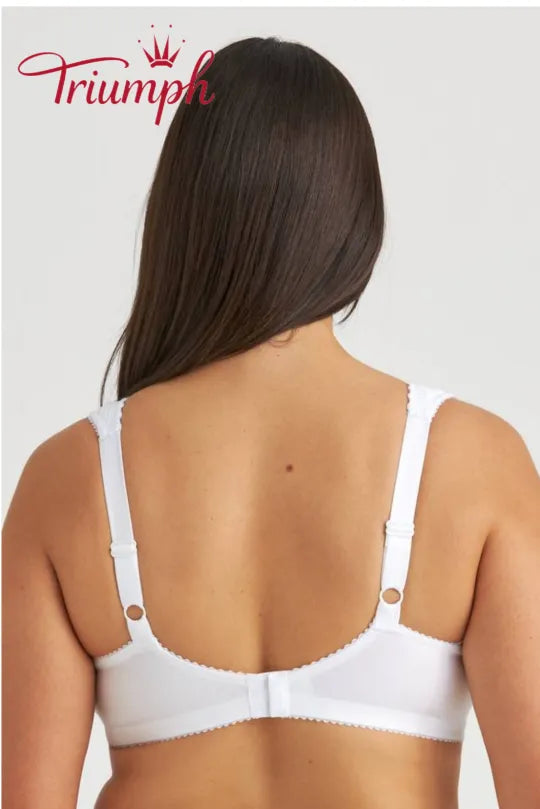 Triumph - Комплект от 3 части 🔥 Удобен дантелен сутиен с щампа
