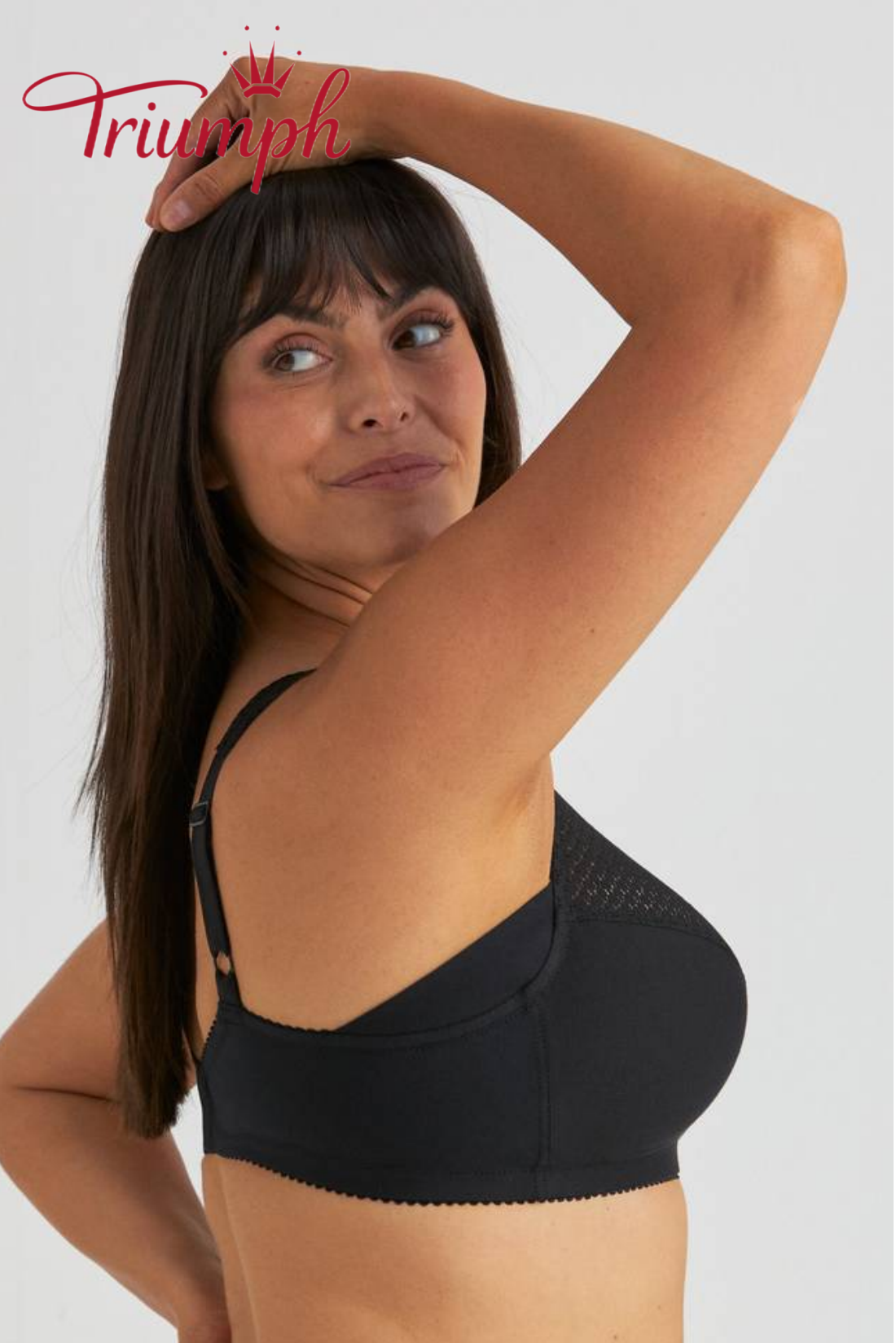 Triumph - Комплект от 4 части 🔥 Сутиен с принтирана комфортна дантела