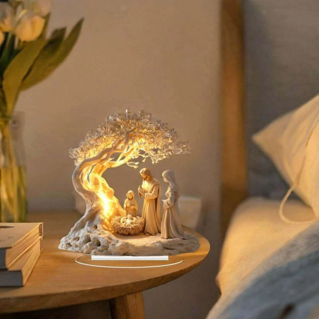 Лампа за сцена на Рождество Христово за Светата нощ
