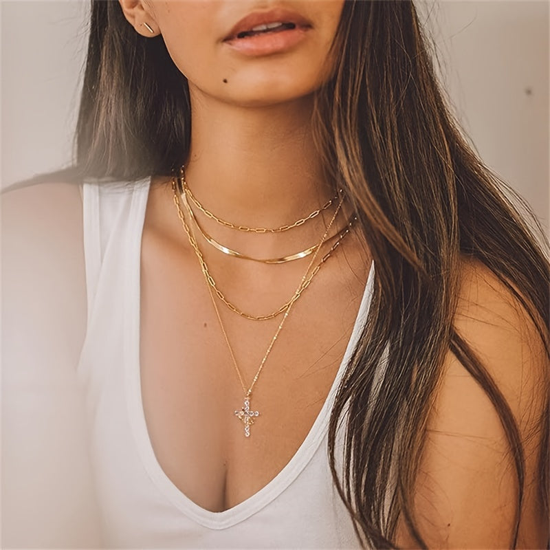 Колие с коронен кръст и вяра