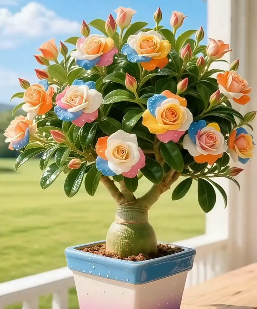 🌵 Sivatagi rózsa – egzotikus virágok, természetes szépség! 🌺✨