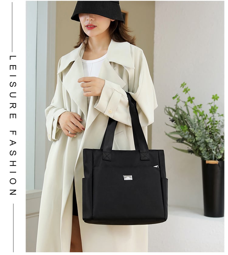 🔥Водоустойчива найлонова чанта за през рамо с голям капацитет и множество джобове👜