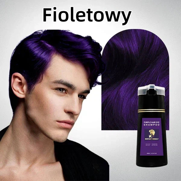 Шампоан за коса с незабавен боядисващ ефект - Брада и коса