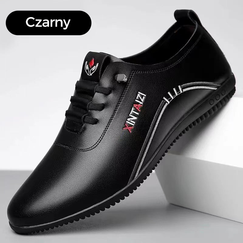 🔥Hot Ale 2025👞Könnyű és légáteresztő férfi fűző nélküli cipők