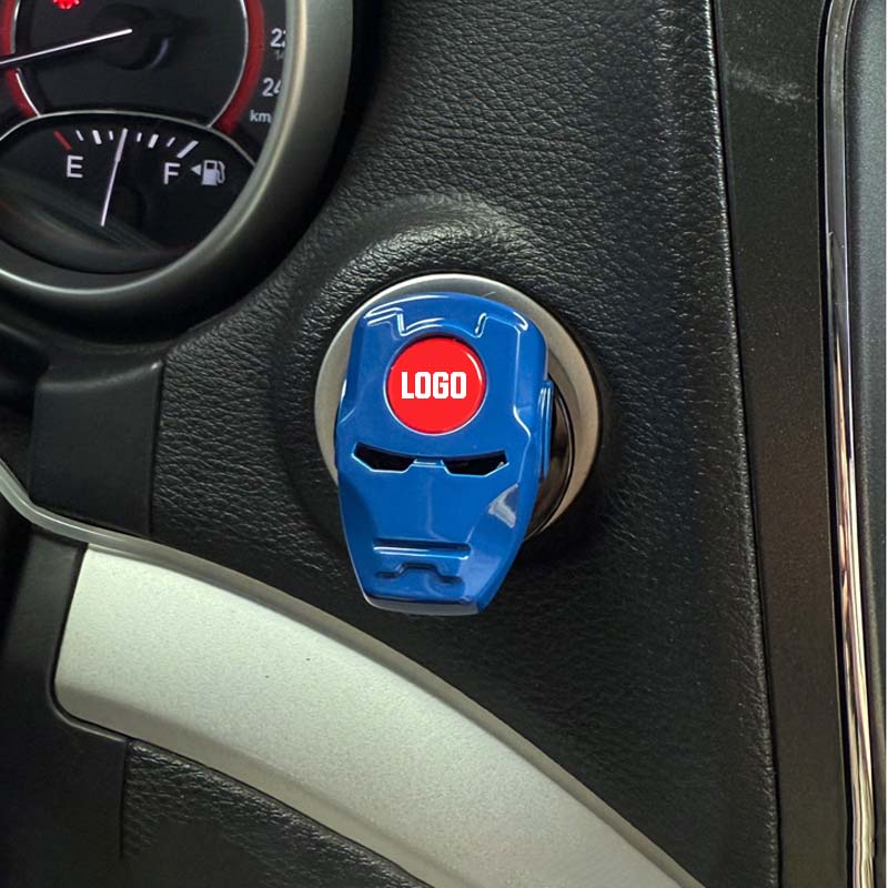 Калъф за бутон Старт от висок клас, метал | Hero Edition