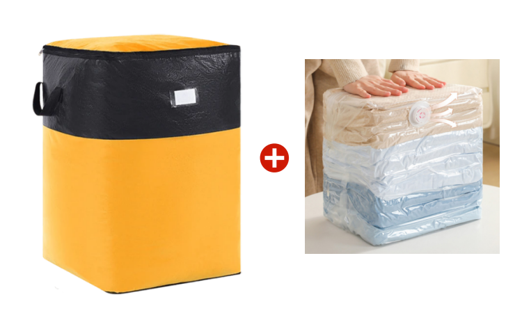 🧳50K+ ПРОДАДЕНИ!📦🔥Купи 1 Вземи 1 Безплатно🔥Сгъваема чанта за съхранение и преместване 🏠