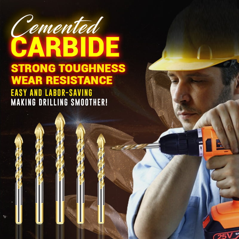 Триъгълно свредло от волфрамова стомана с висока твърдост