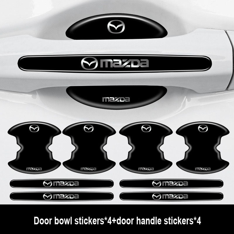 Сгъстено лепило за автомобилни врати с лого ✨8 бр.✨