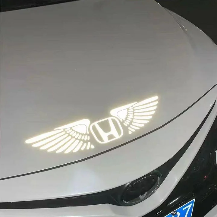 3D стикер за кола с лазерни ангелски крила ✧4 бр.✧