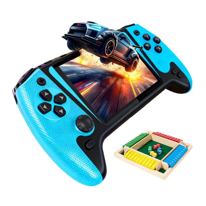 🎮 Преносима, класическа игрова конзола с голям екран