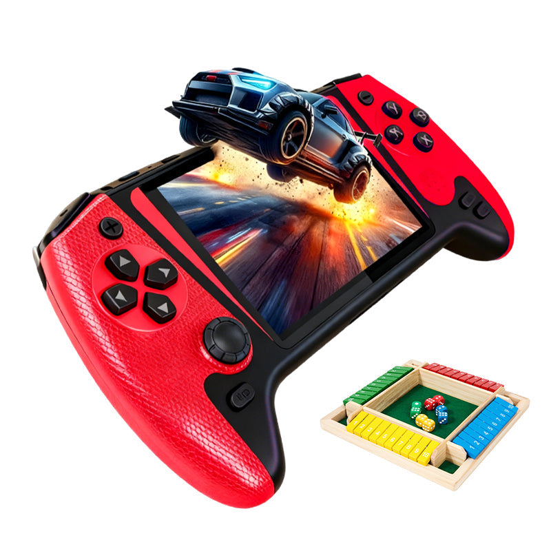 🎮 Преносима, класическа игрова конзола с голям екран