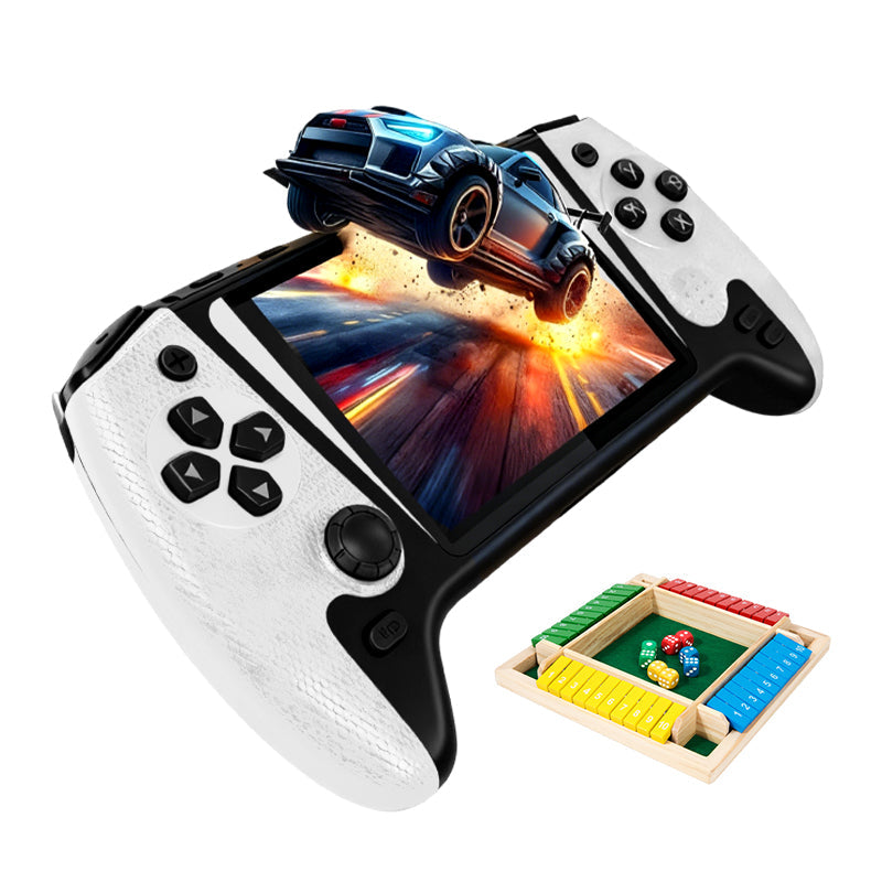 🎮 Преносима, класическа игрова конзола с голям екран