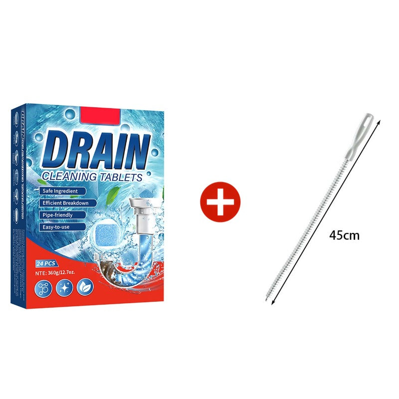🚰⚡ Csatornatisztító Tabletták, Gyors Hatású
