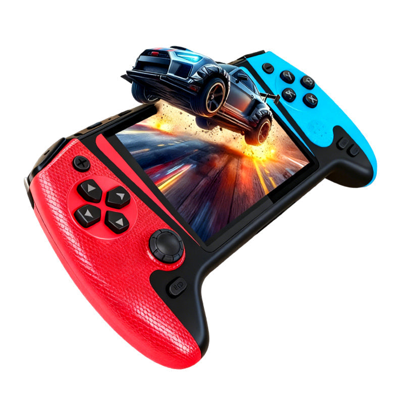 🎮 Преносима, класическа игрова конзола с голям екран