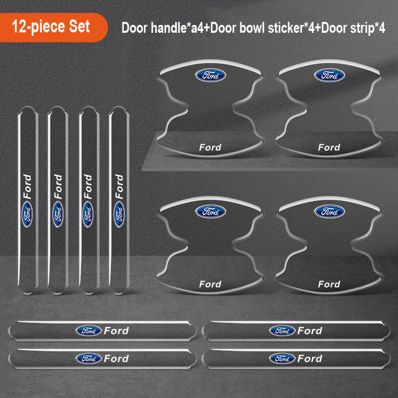 Сгъстено лепило за автомобилни врати с лого ✨8 бр.✨