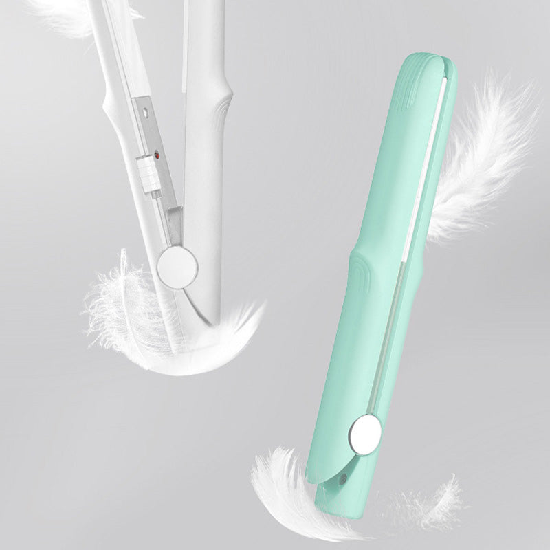 💟Мини къдрица и преса 2 в 1 за изправяне на коса✨