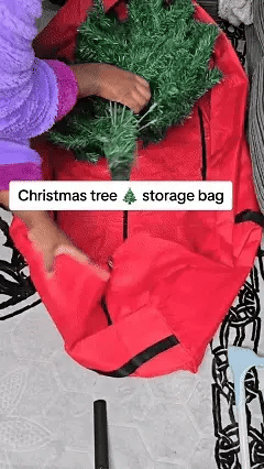 🎄Újévi akciók -60% KEDVEZMÉNY!!⚡TÖBB MINT 50 000 ELADOTT!🔥Tartós, vízálló karácsonyfa tárolótáska