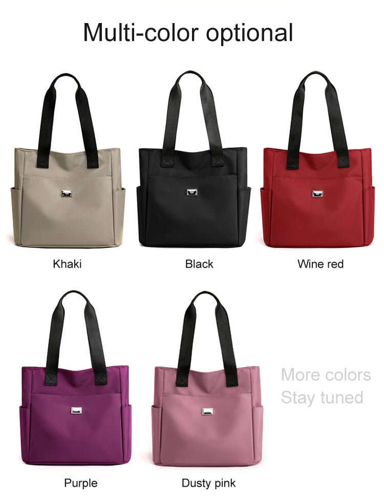 🔥Водоустойчива найлонова чанта за през рамо с голям капацитет и множество джобове👜