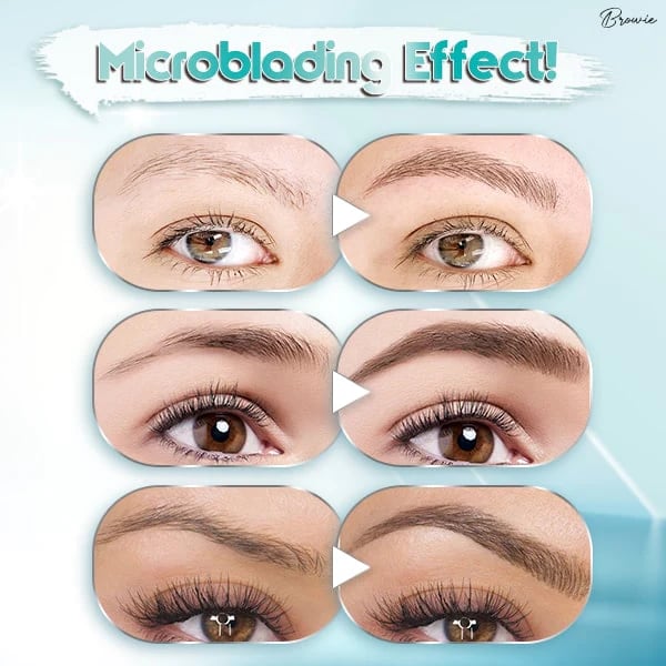 Водоустойчива 3D Microblading писалка за вежди (2 бр.)