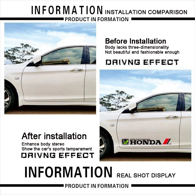 Гореща разпродажба 🎅50% отстъпка 🎅Цветни стикери за кола 🎉2 бр.🎉