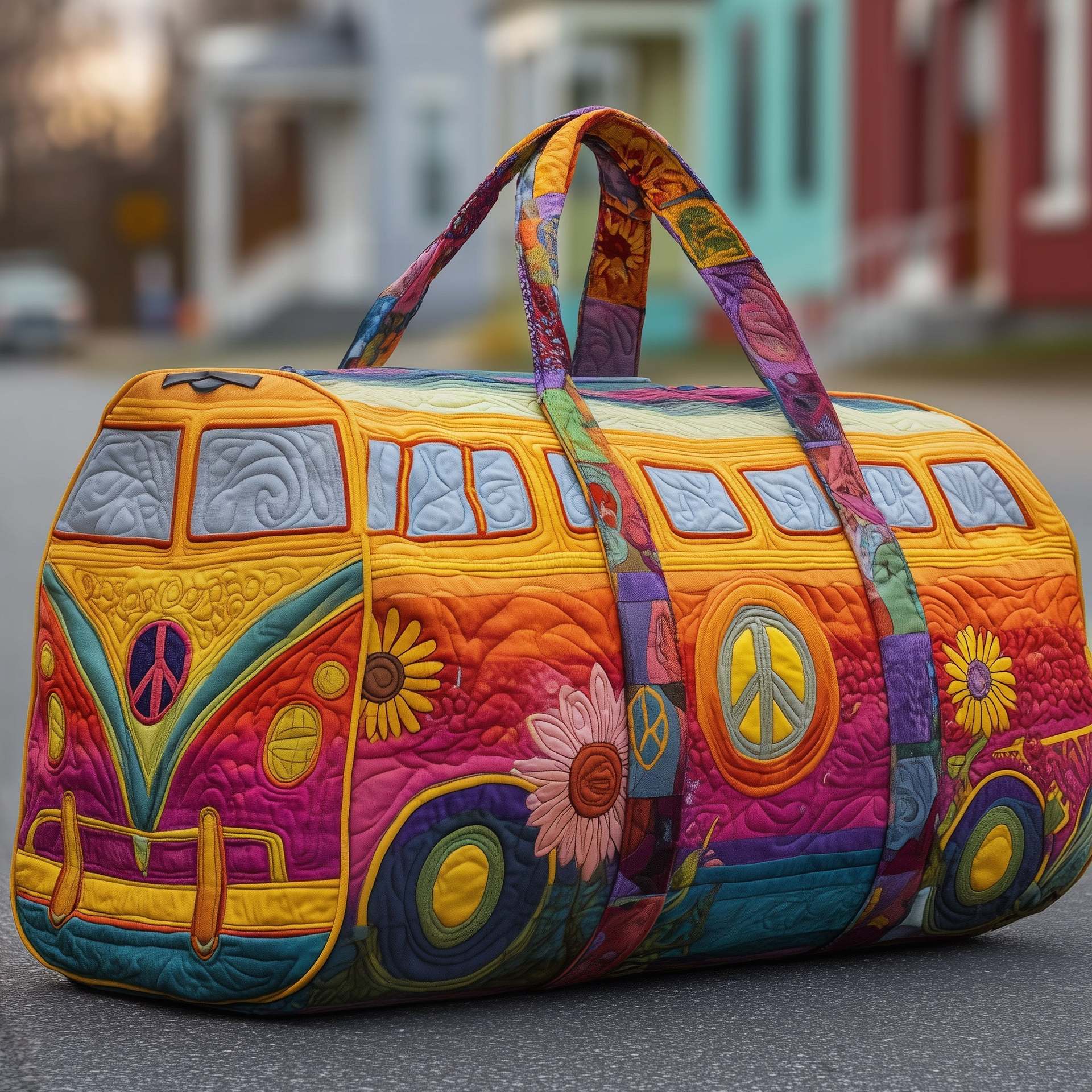Hippie Van steppelt utazótáska