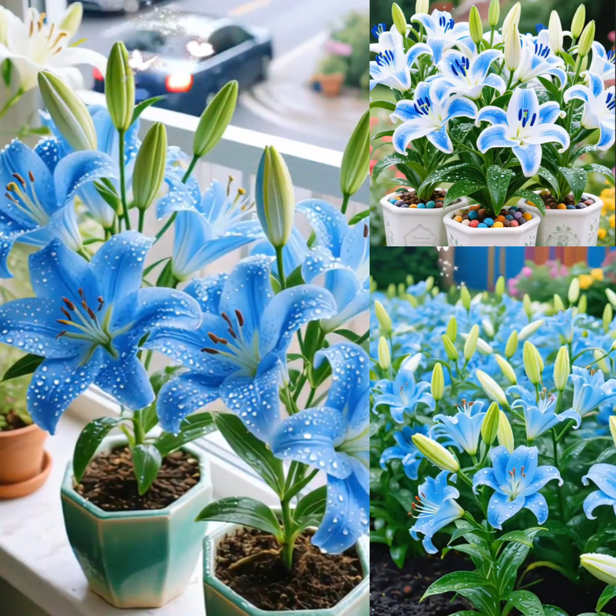 🌺Ароматизирани луковици на лилии – свежи и сладки