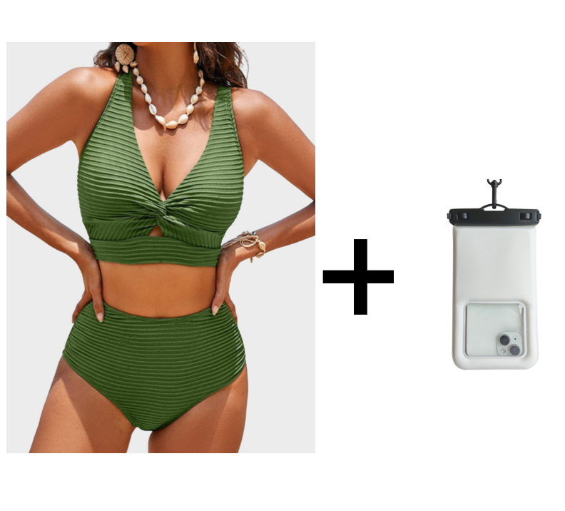 👙Комплект бикини с висока талия