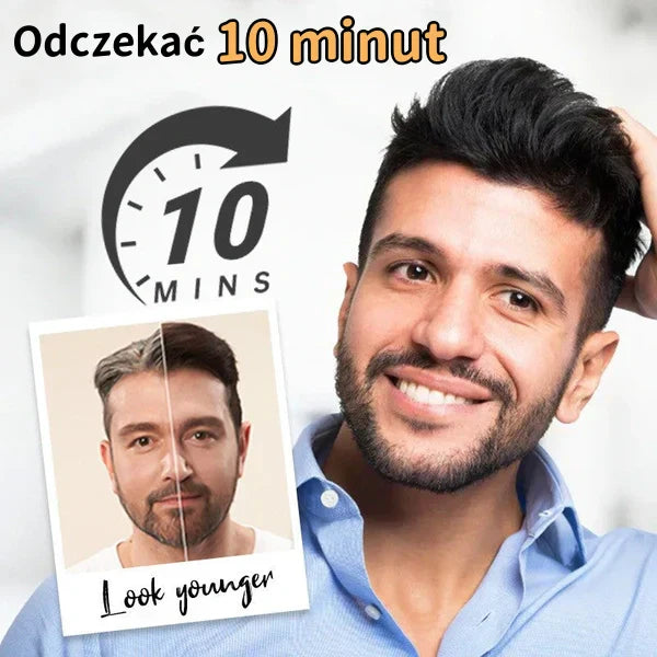 Шампоан за коса с незабавен боядисващ ефект - Брада и коса