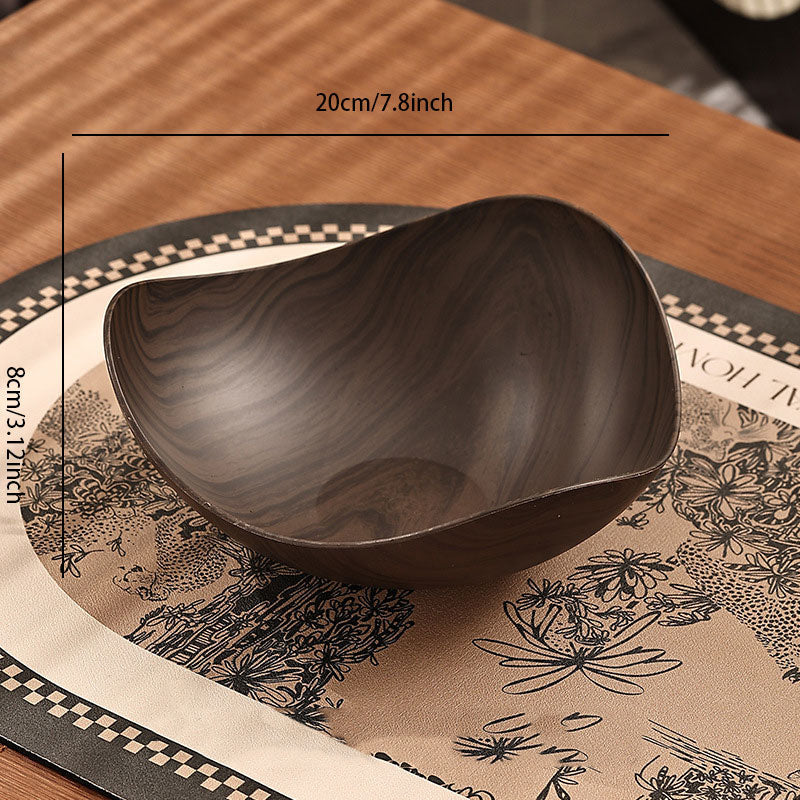 Алуминиева дръжка за кран от орех, без необходимост от пробиване: куха канализация, здрава и издръжлива