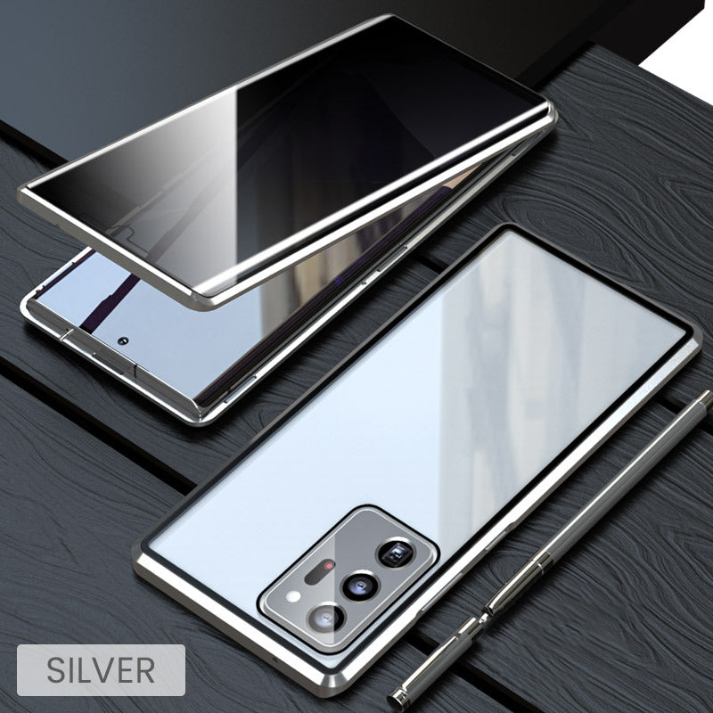 💥Магнитен калъф от закалено стъкло, двустранен, за телефони от серията Samsung S23-S25