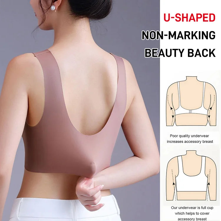 👙 Супер удобен и мек дамски дантелен сутиен без стоманен пръстен【✨1 + 1 безплатно】