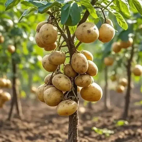 Семена картофи, които растат по дърветата 🥔 Картофи за мързеливци