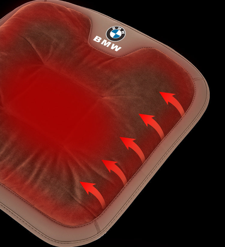 Къса плюшена възглавница за зимни столчета за кола