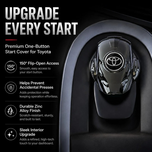 Cinkötvözetből készült indítógomb borítás
