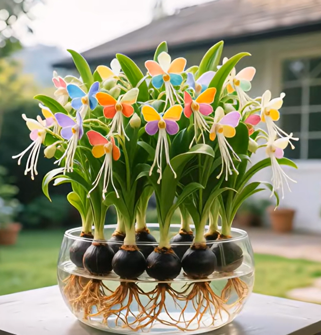 Луковици на цветя Phalaenopsis фенер