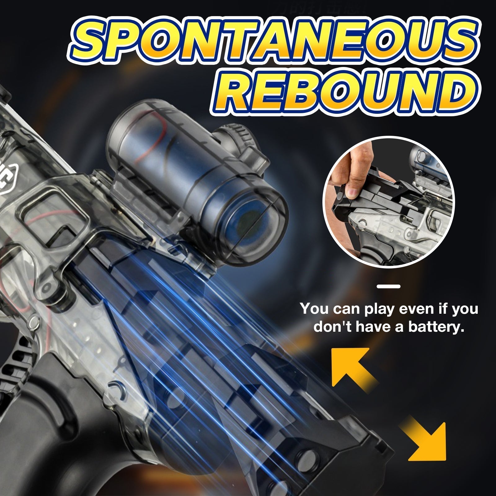 Електрически воден пистолет Woyuosn Battle Blaster