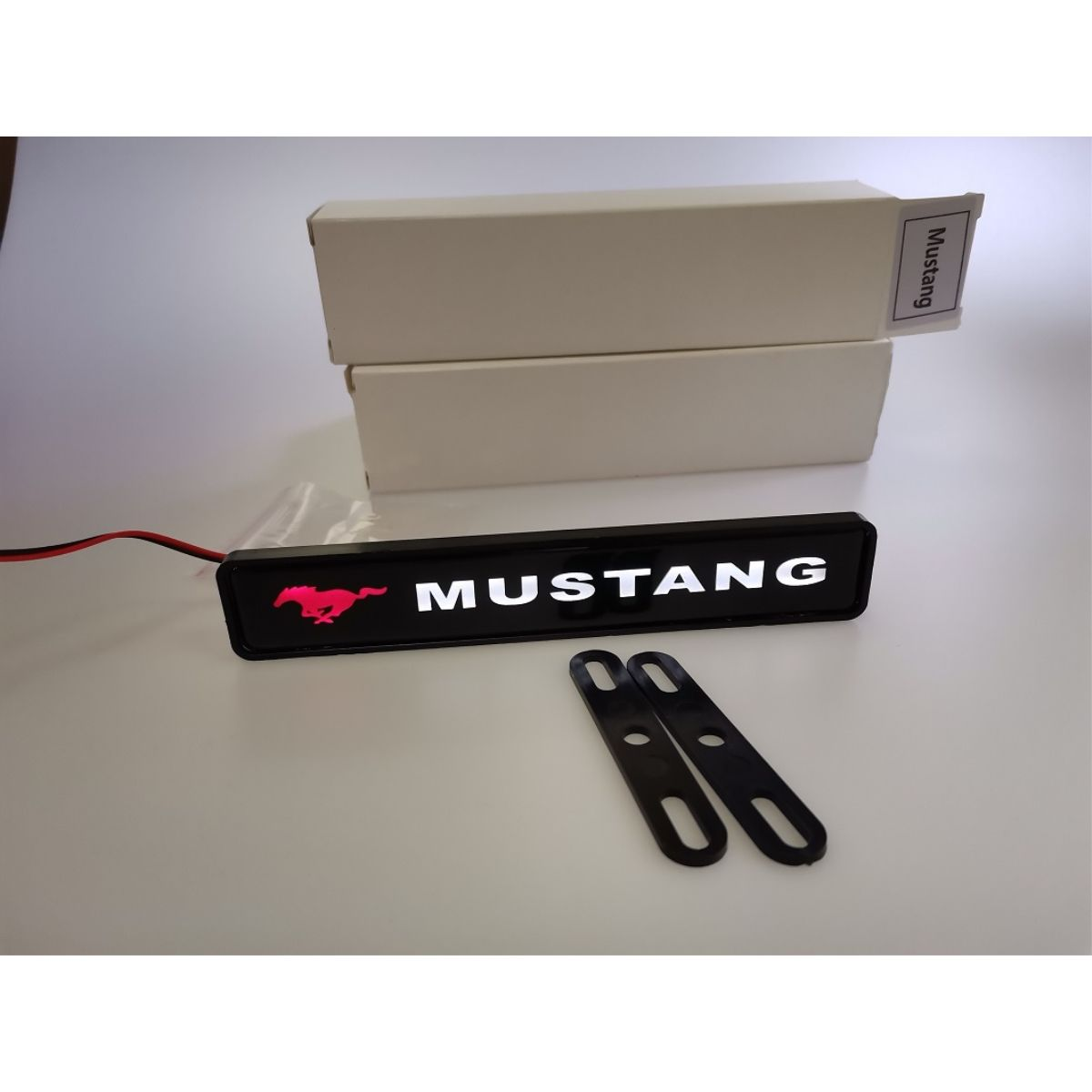 Гореща разпродажба ✨50% отстъпка ✨Стилна, атмосферна LED лампа с лого за централната решетка на вашия автомобил