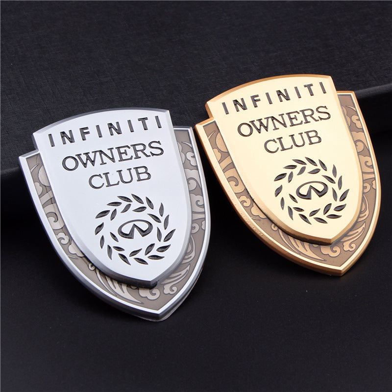 Етикети за автомобили, аксесоари за външна модификация, материали, калници, странични, задни стикери, триизмерна метална индивидуалност, креативен етикет за каросерията