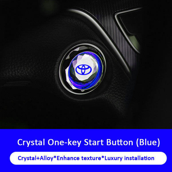 Promoție excelentă🔥Reducere de 49%🔥Buton de protecție cu cristal cu o singură cheie pentru pornire