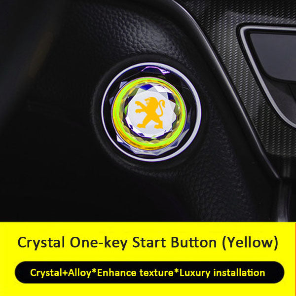 Promoție excelentă🔥Reducere de 49%🔥Buton de protecție cu cristal cu o singură cheie pentru pornire