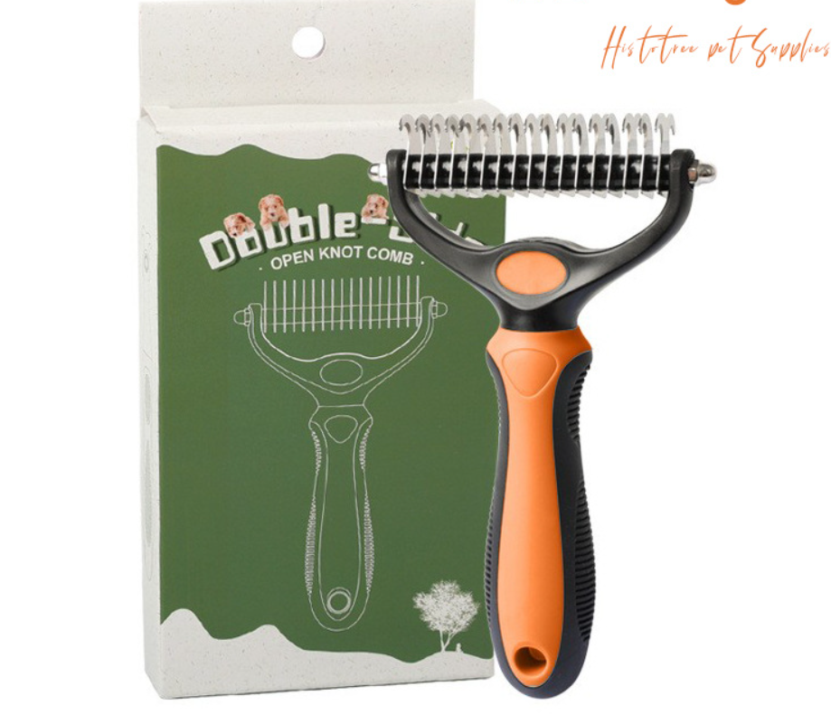 🐾🏆 Професионален инструмент за обезкосмяване на кучета и котки ✂️