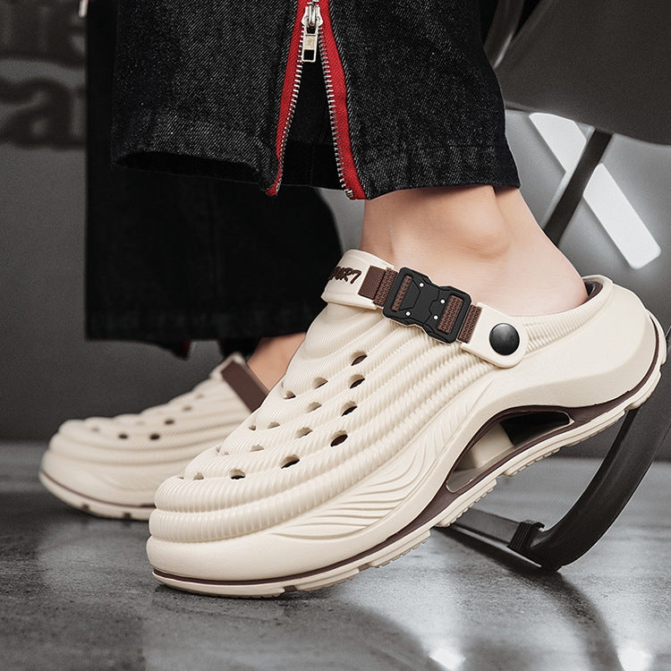 🔥Нови летни ортопедични сандали за жени/мъже с дебела подметка и противоплъзгаща се подметка