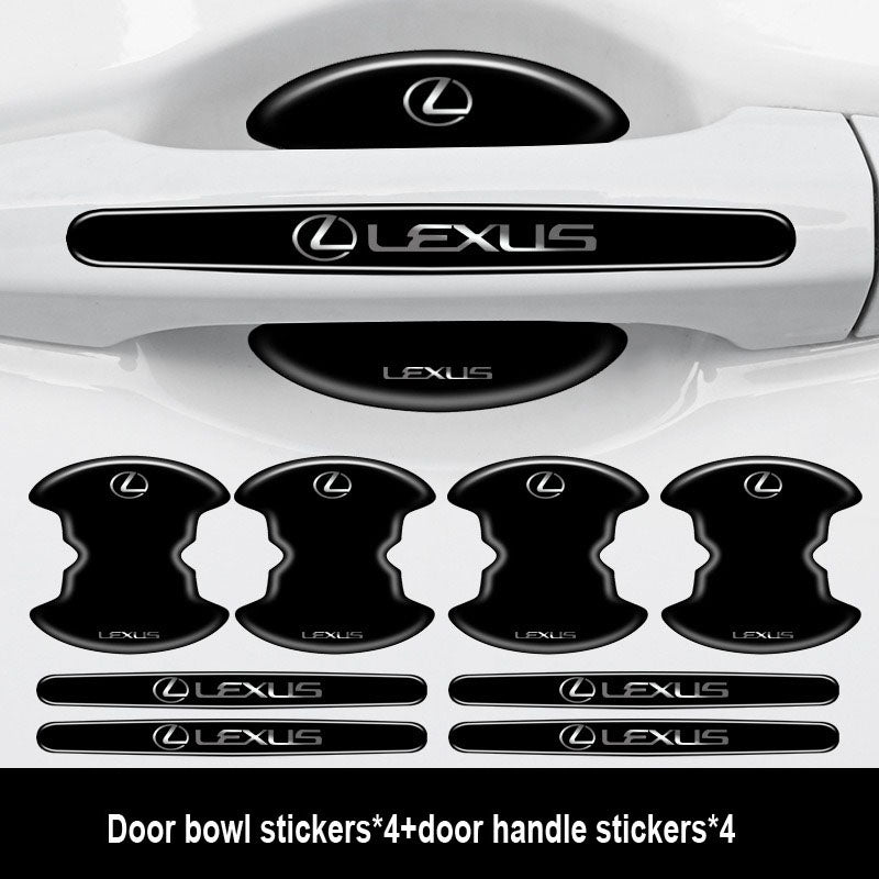 Сгъстено лепило за автомобилни врати с лого ✨8 бр.✨