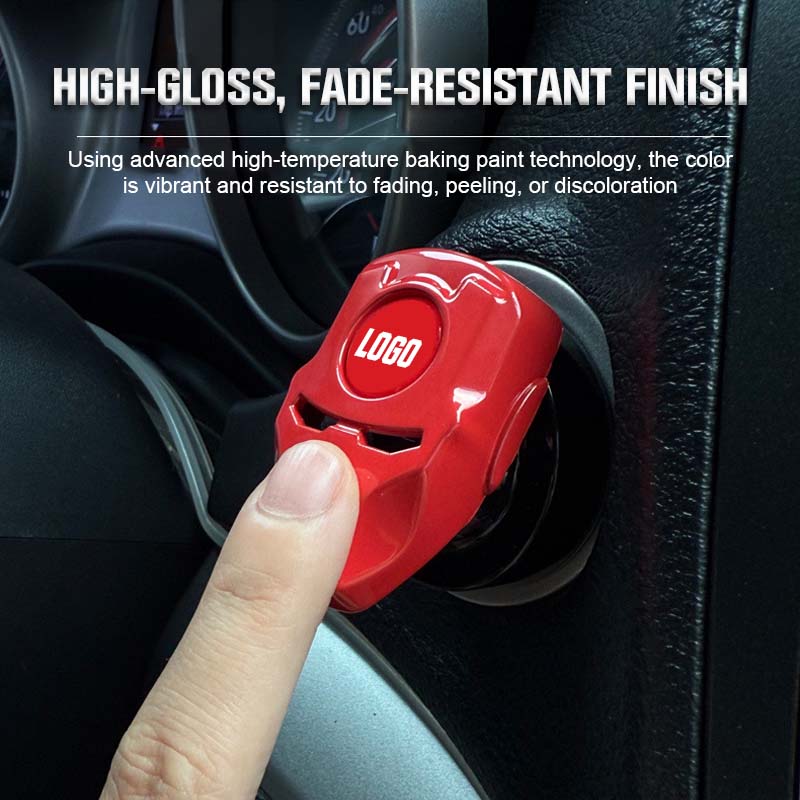 Калъф за бутон Старт от висок клас, метал | Hero Edition