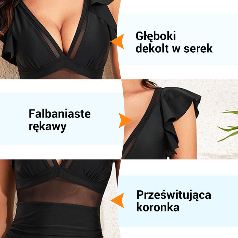 Секси дантелен бански костюм