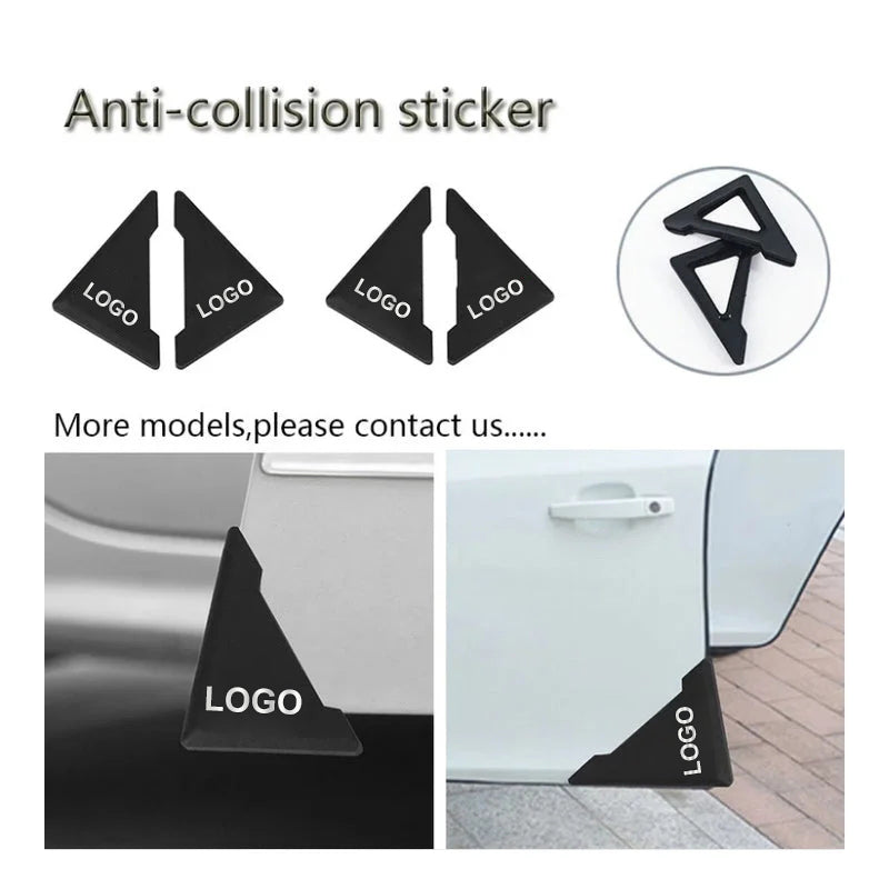 Защитни капачки за ъглите на вратите на автомобила (4 броя)