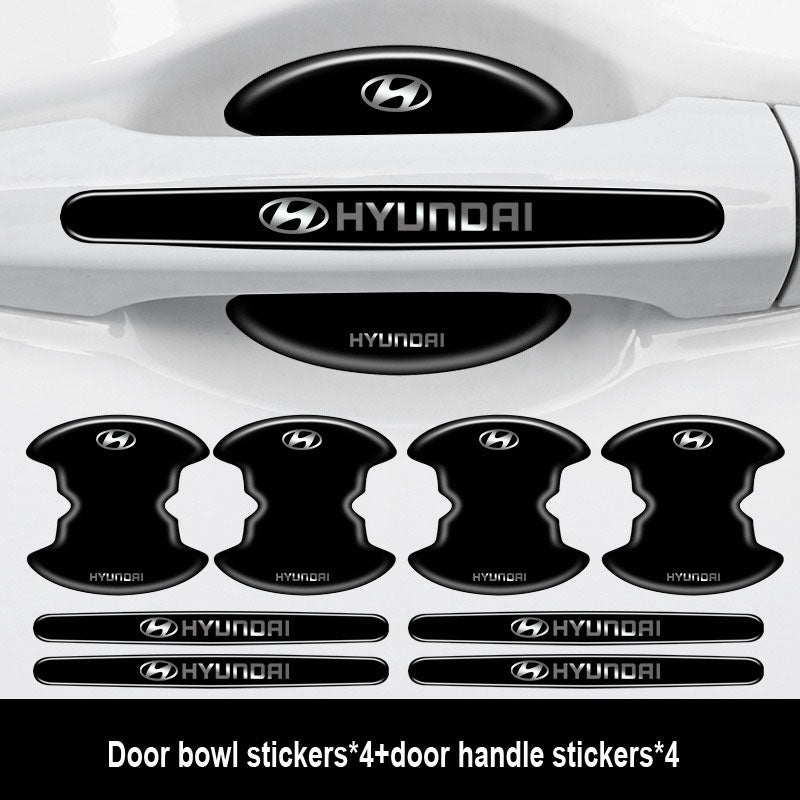 Сгъстено лепило за автомобилни врати с лого ✨8 бр.✨