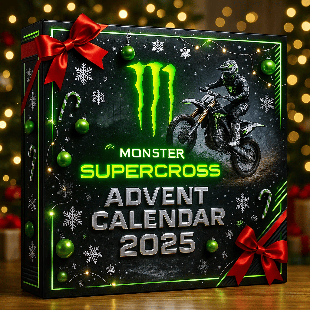 🔥Лимитирана серия, остават само 100 комплекта! - 🏍️Monster Energy Supercross Адвент календар 2025